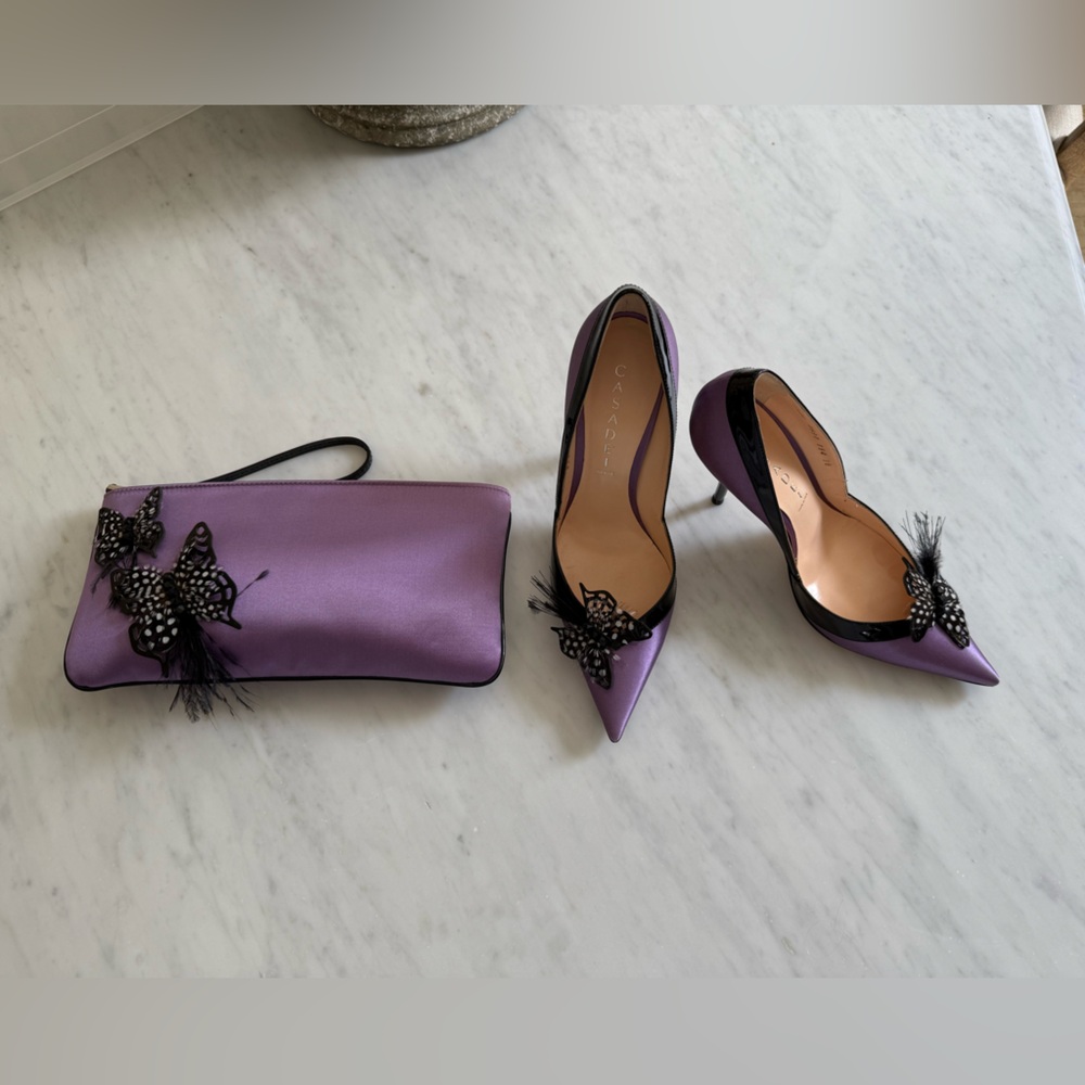Casadei Purple Women's Shoes - Picture 10 of 10